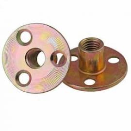 Flange Tee Nut with Through Hole