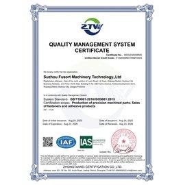 ISO 9001 Quality Management System Certifications